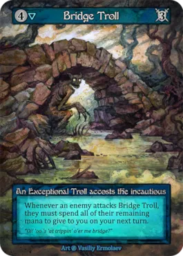 Bridge Troll — illustrated by Vasiliy Ermolaev