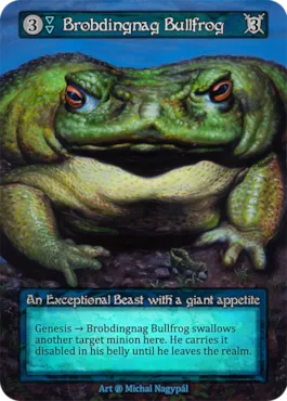 Brobdingnag Bullfrog — illustrated by Michal Nagypál