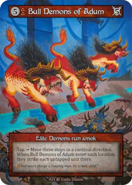 Bull Demons of Adum — illustrated by Gadu Duaso