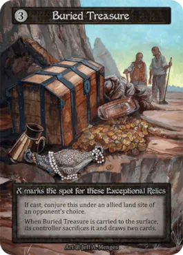 Buried Treasure — illustrated by Jeff A. Menges