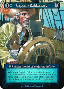 Captain Baldassare — illustrated by Vincent Pompetti