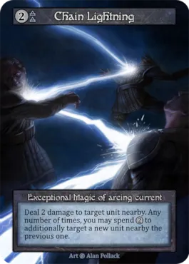 Chain Lightning — illustrated by Alan Pollack