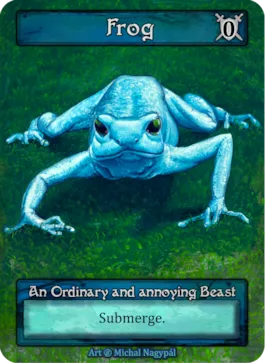 Frog — illustrated by Michal Nagypál