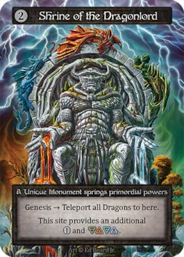 Shrine of the Dragonlord — illustrated by Ed Beard Jr.