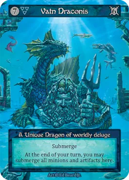Vatn Draconis — illustrated by Ed Beard Jr.