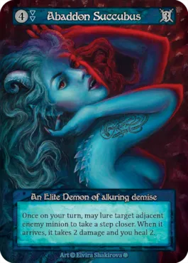 Abaddon Succubus — illustrated by Elvira Shakirova