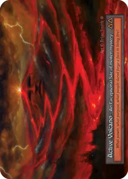 Active Volcano — illustrated by Brian Smith