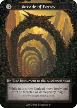 Arcade of Bones — illustrated by Dan Seagrave