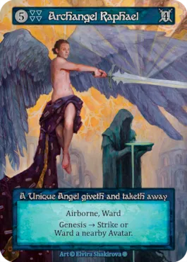 Archangel Raphael — illustrated by Elvira Shakirova