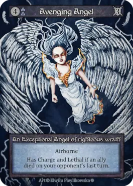 Avenging Angel — illustrated by Elwira Pawlikowska