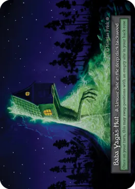 Baba Yaga's Hut — illustrated by Mattias Frisk