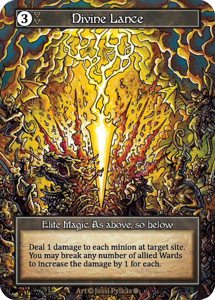 Divine Lance | Corefield - Search engine for Sorcery: Contested Realm