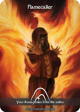 Flamecaller — illustrated by Francesca Baerald