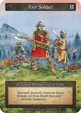 Foot Soldier 3 — illustrated by Andrea Modesti