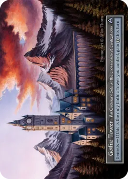 Gothic Tower — illustrated by Atlas Thorn