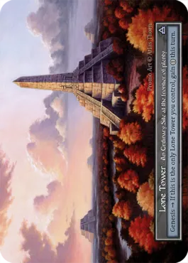 Lone Tower — illustrated by Atlas Thorn