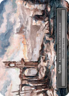 Rubble — illustrated by Jeff A. Menges